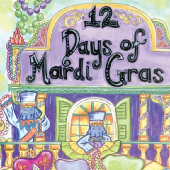 Toys 12 Days Of Mardi Gras Book Poshmark